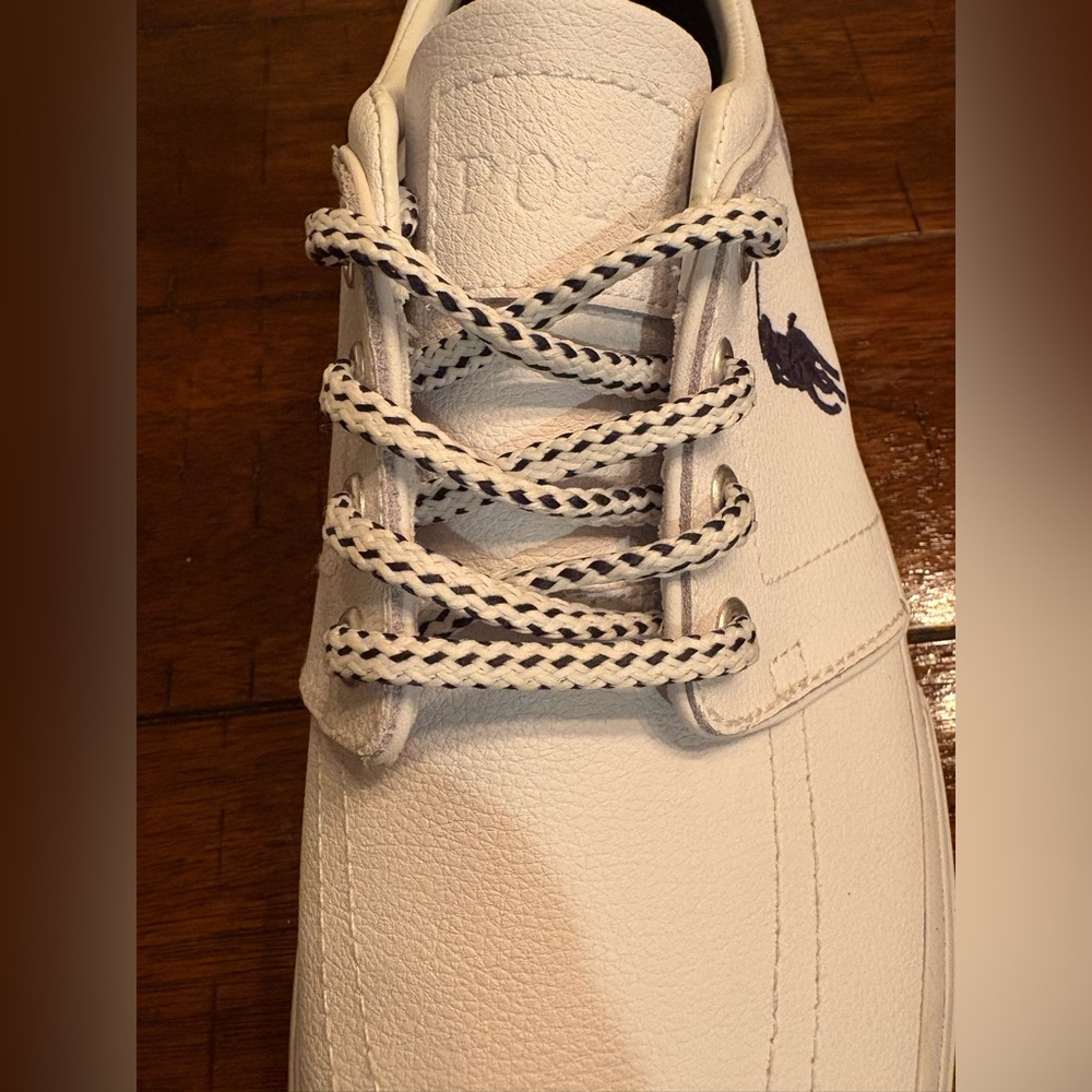 Polo by Ralph Lauren Men’s Sz 10 - Faxon Sport Leather - Picture 3 of 8